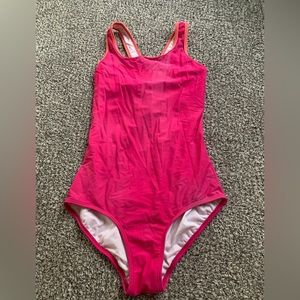 Kids large pink bathing suit